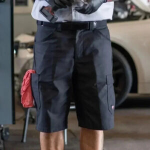 RED KAP Navy 12” Performance Shop Shorts Size: 46